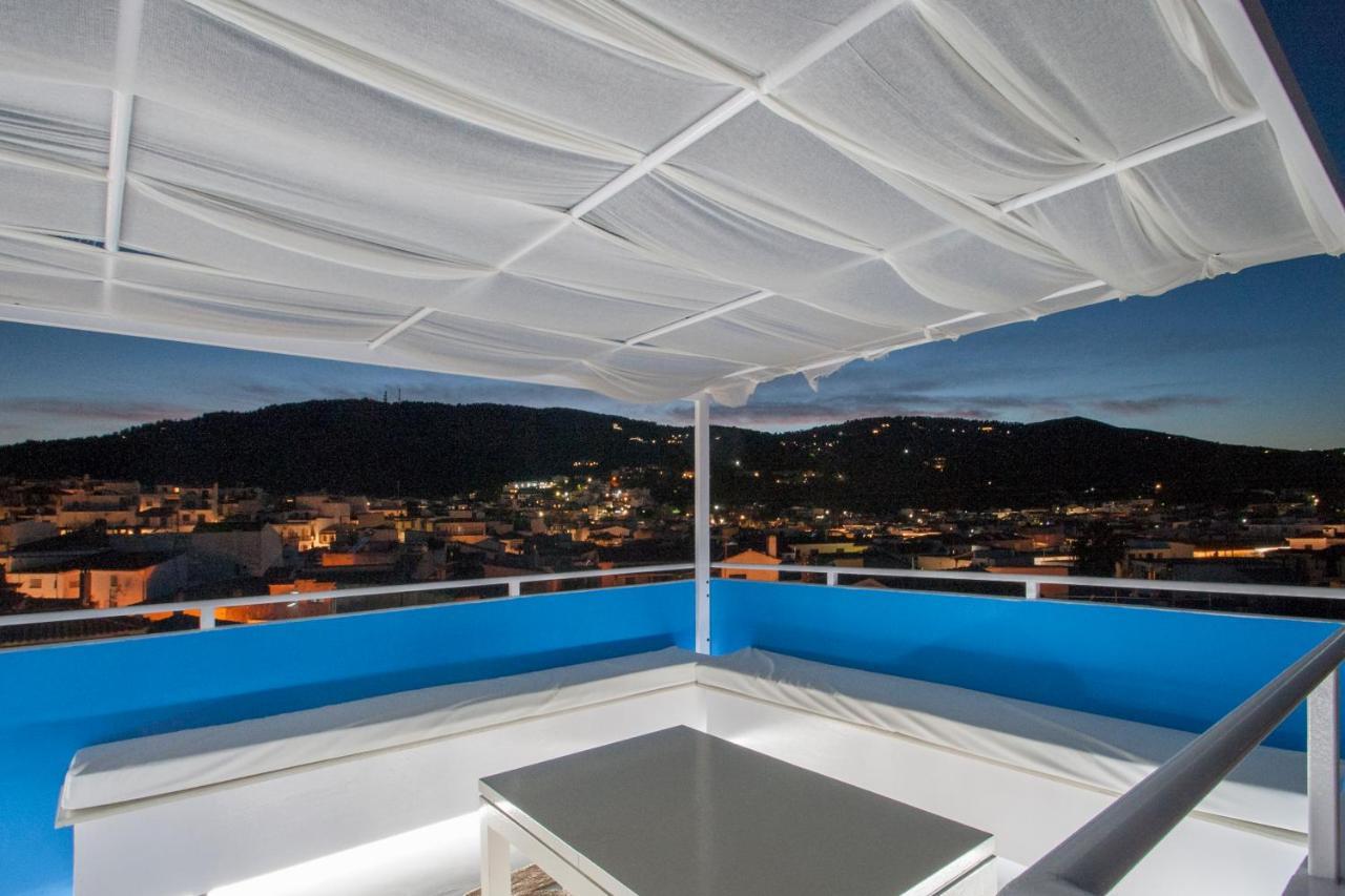 Capolavoro, Boutique Apartment With Unique Rooftop Città di Skiathos Esterno foto