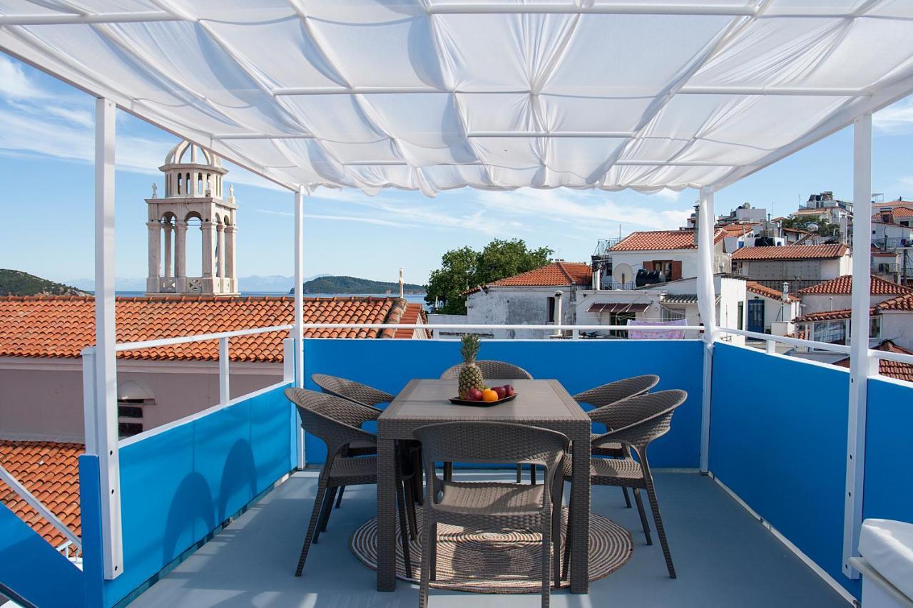 Capolavoro, Boutique Apartment With Unique Rooftop Città di Skiathos Esterno foto