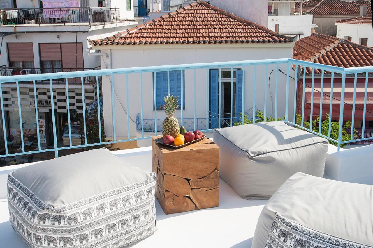 Capolavoro, Boutique Apartment With Unique Rooftop Città di Skiathos Esterno foto